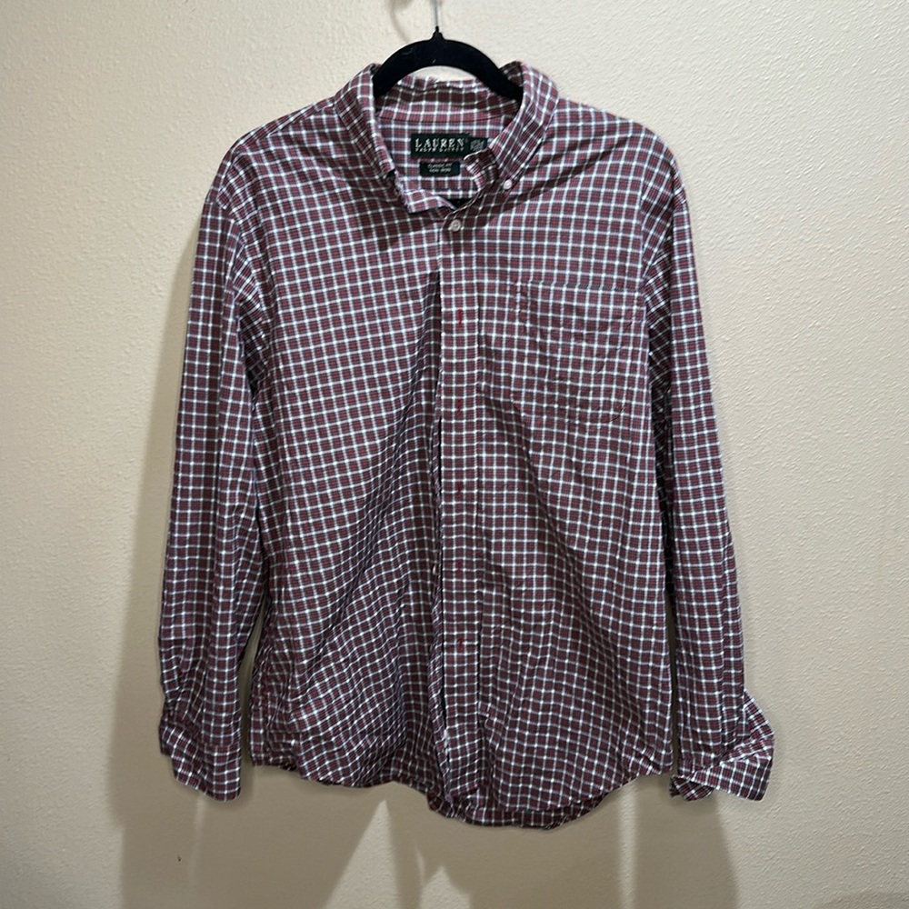 EUC Lauren Ralph Lauren button down